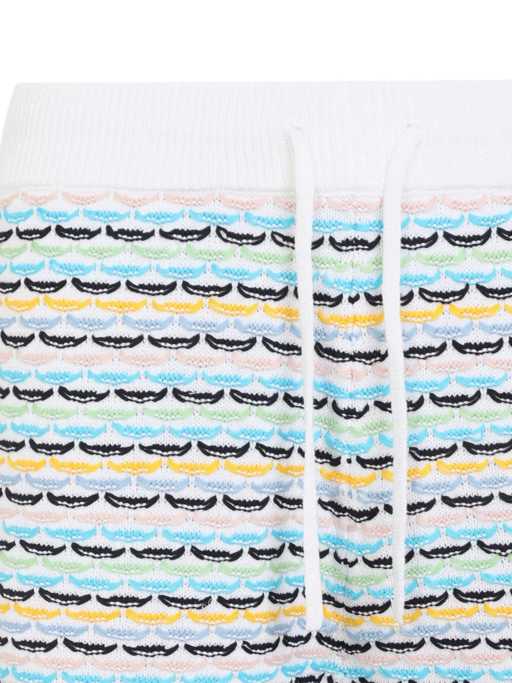 graphic-print drawstring bermuda shorts