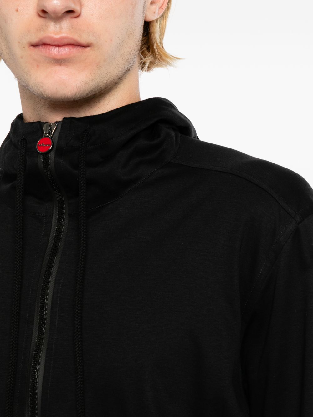 zip-up hooded track set