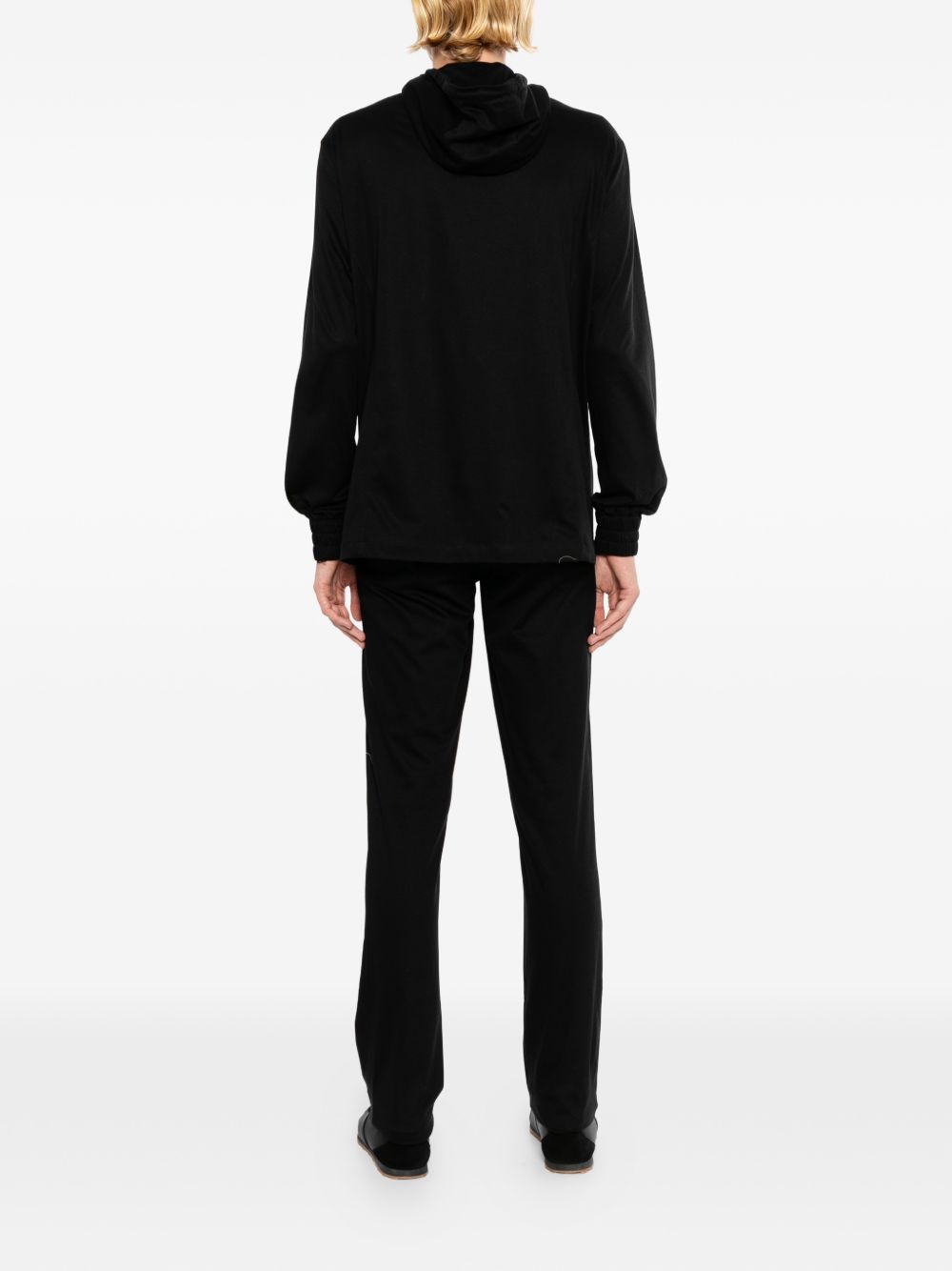 zip-up hooded track set
