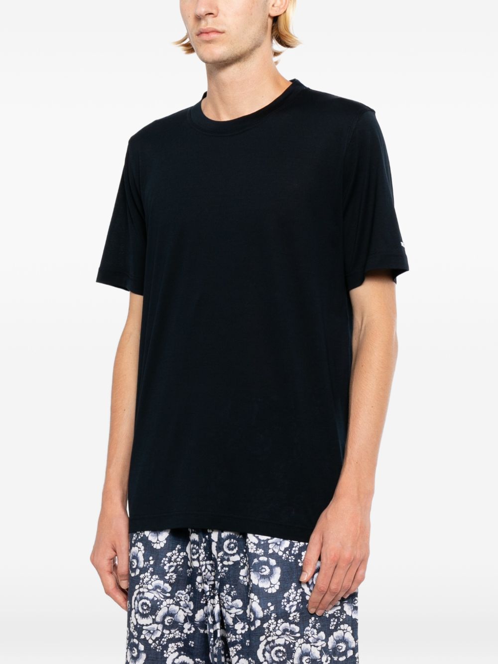 round-neck T-shirt
