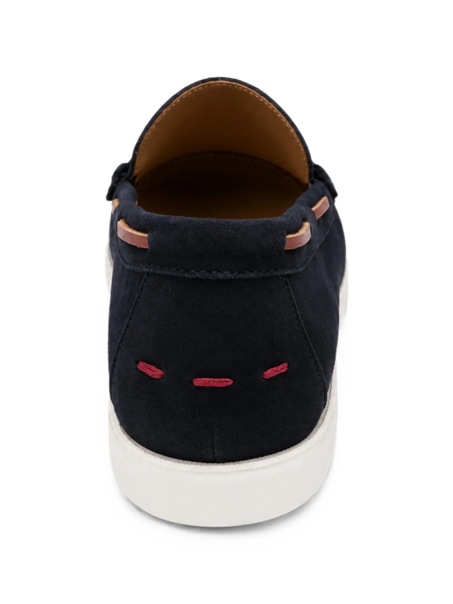 Suede-Finish Leather Loafers