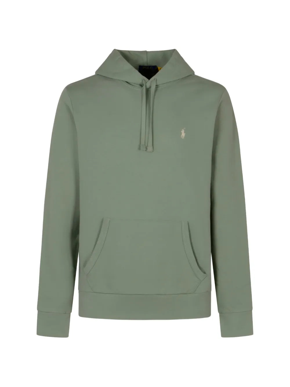 logo-embroidered hoodie
