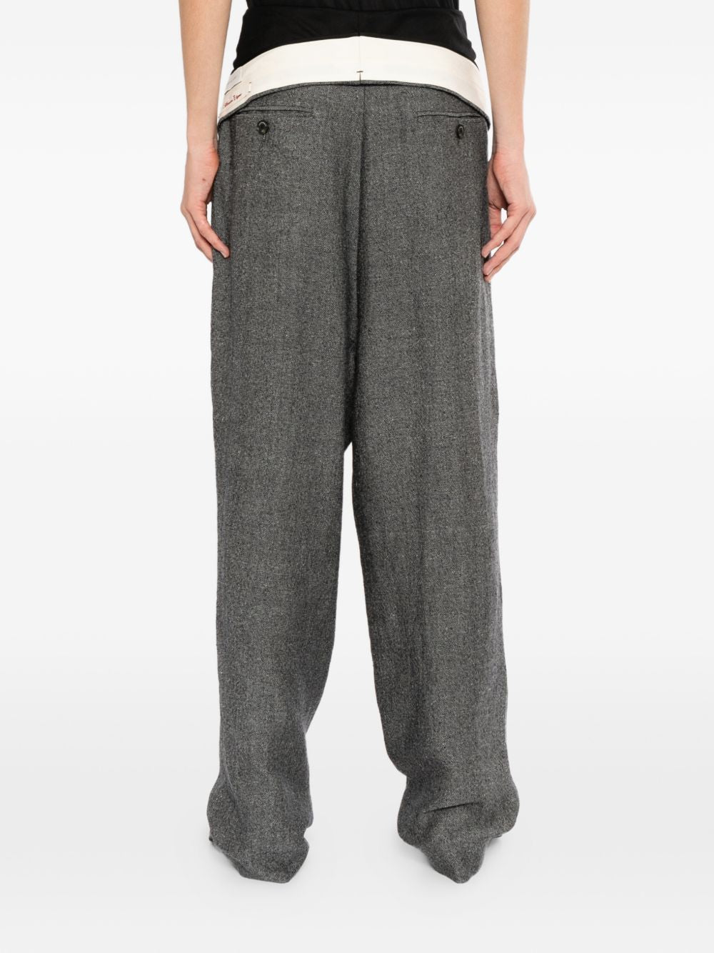 two waists trousers