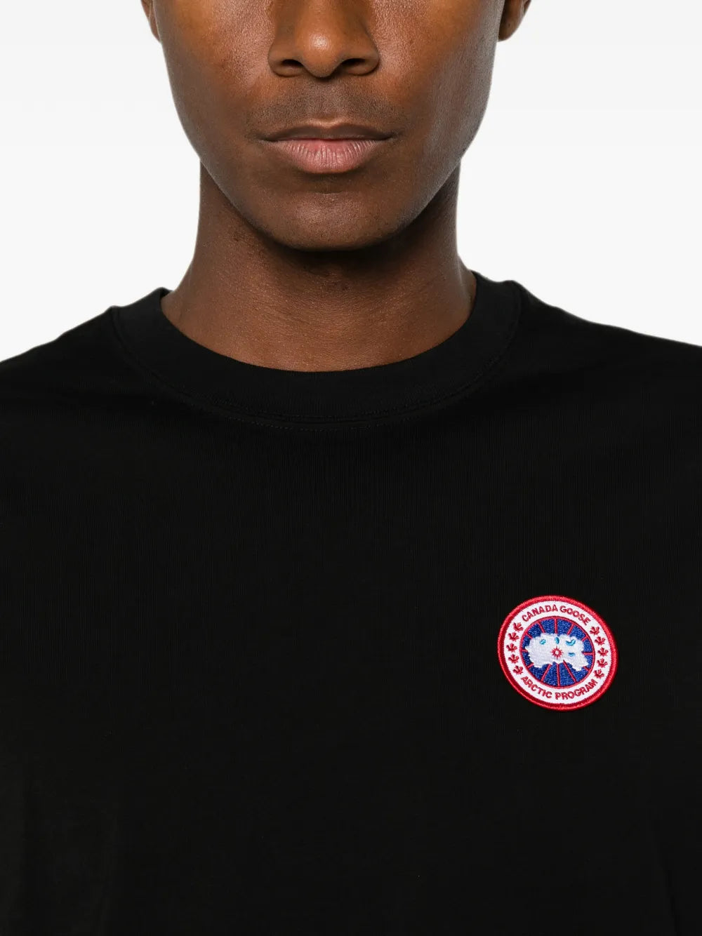 logo-patch T-shirt