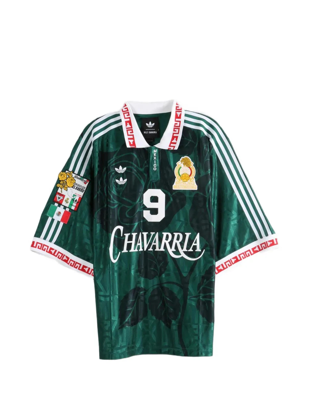 x Willy Chavarria logo-print short-sleeve polo shirt