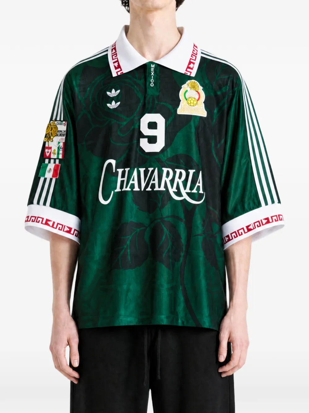 x Willy Chavarria logo-print short-sleeve polo shirt