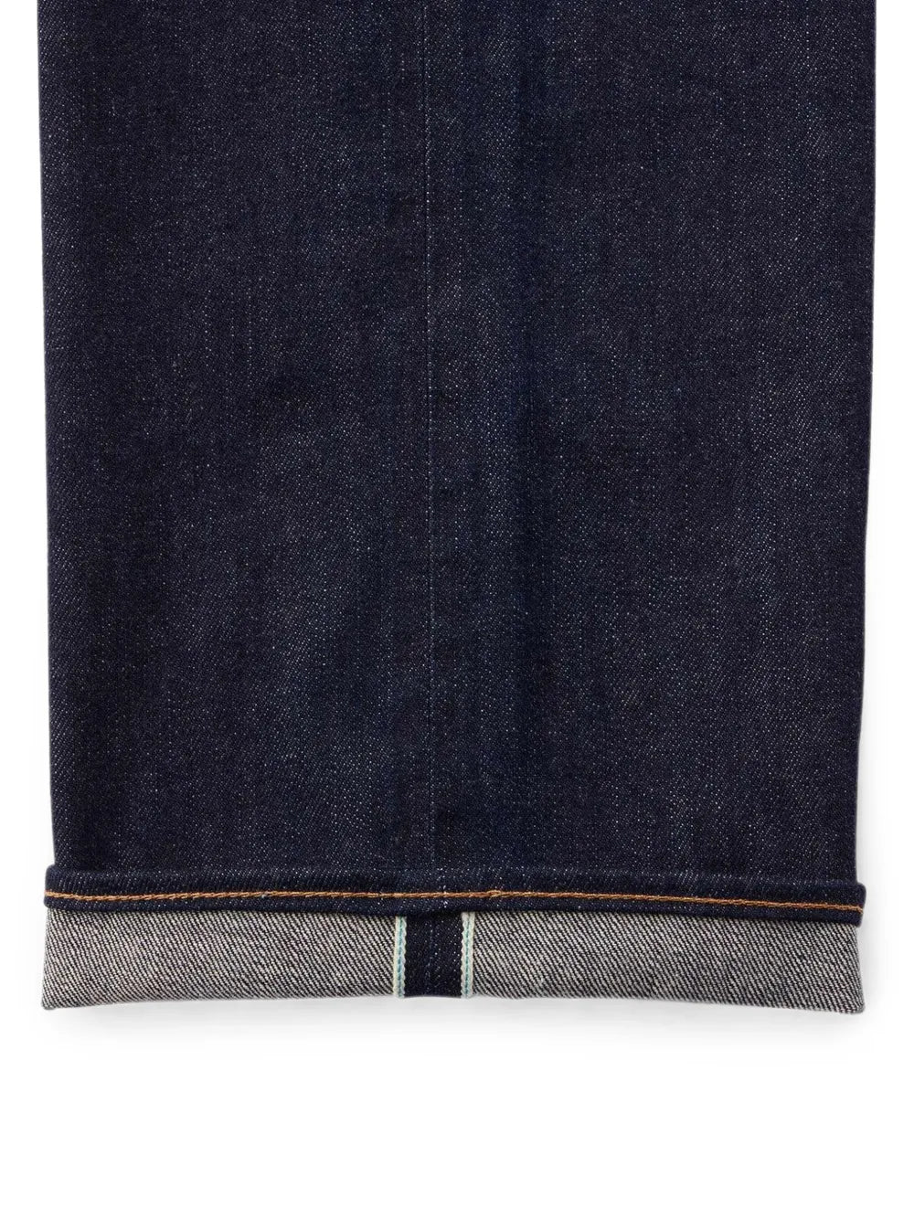 logo-patch wide-leg jeans