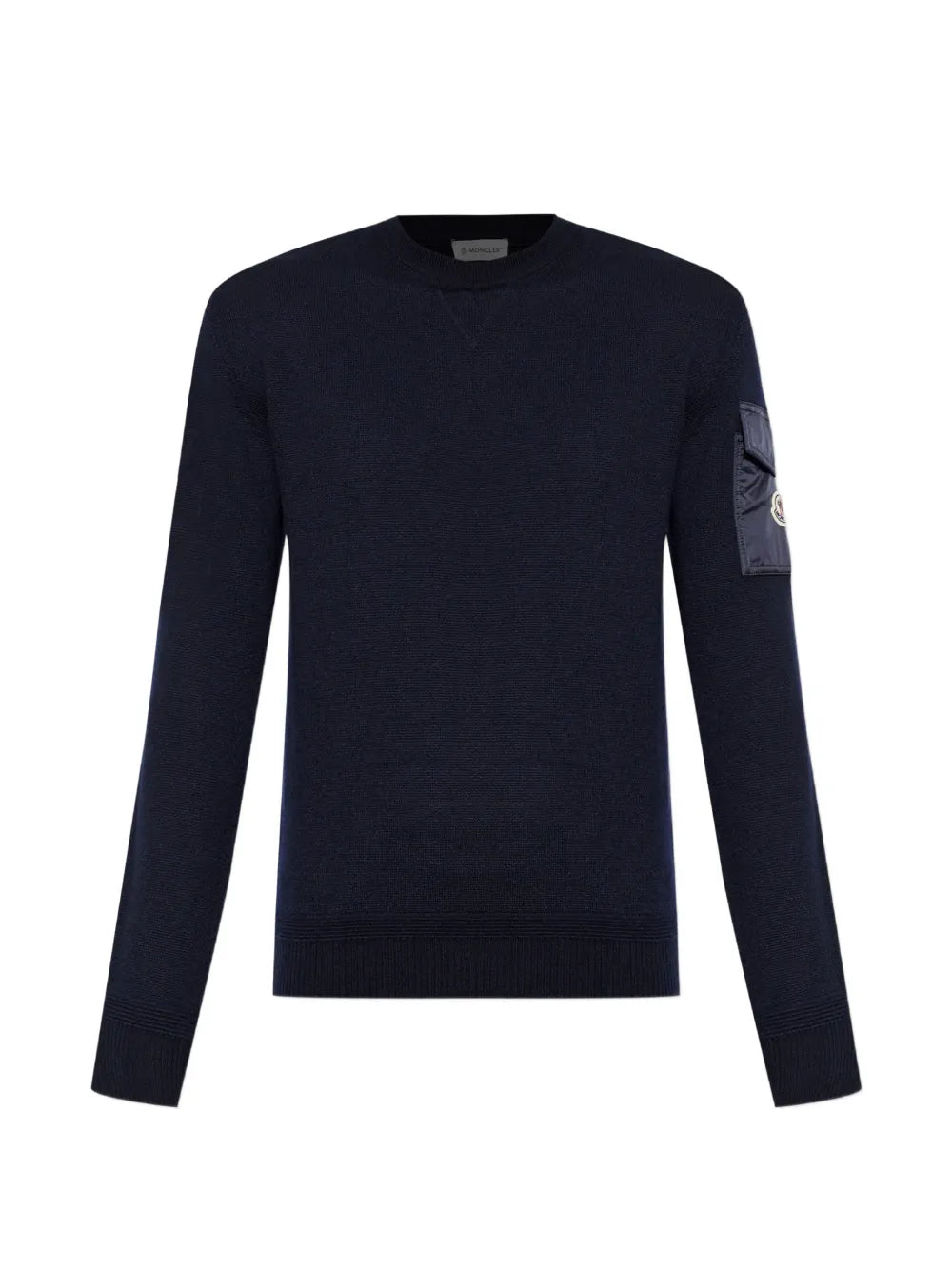 logo-patch pocket-detail sweater