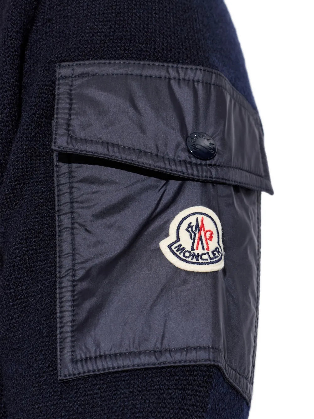 logo-patch pocket-detail sweater