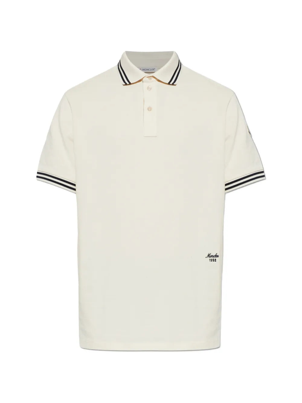 logo-embroidered polo shirt