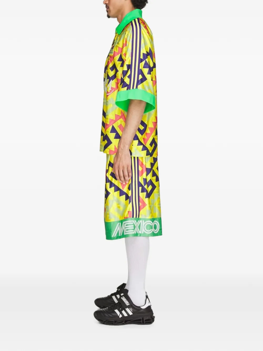 x Willy Chavarria AOP goalkeeper geometric-print T-shirt