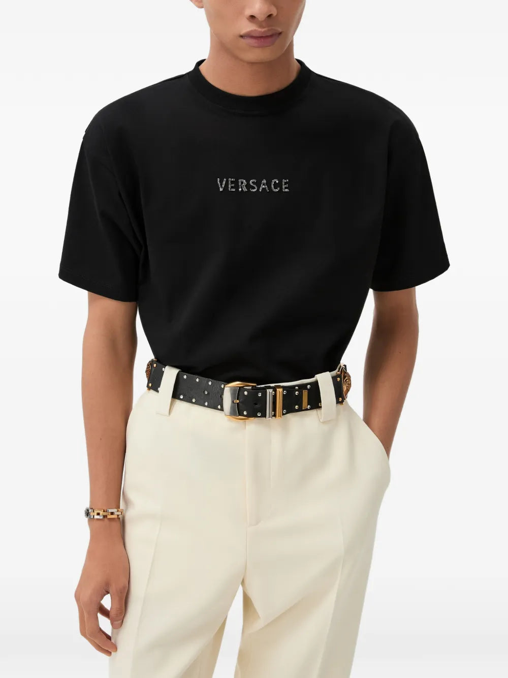 embroidered-logo cotton-jersey regular t-shirt