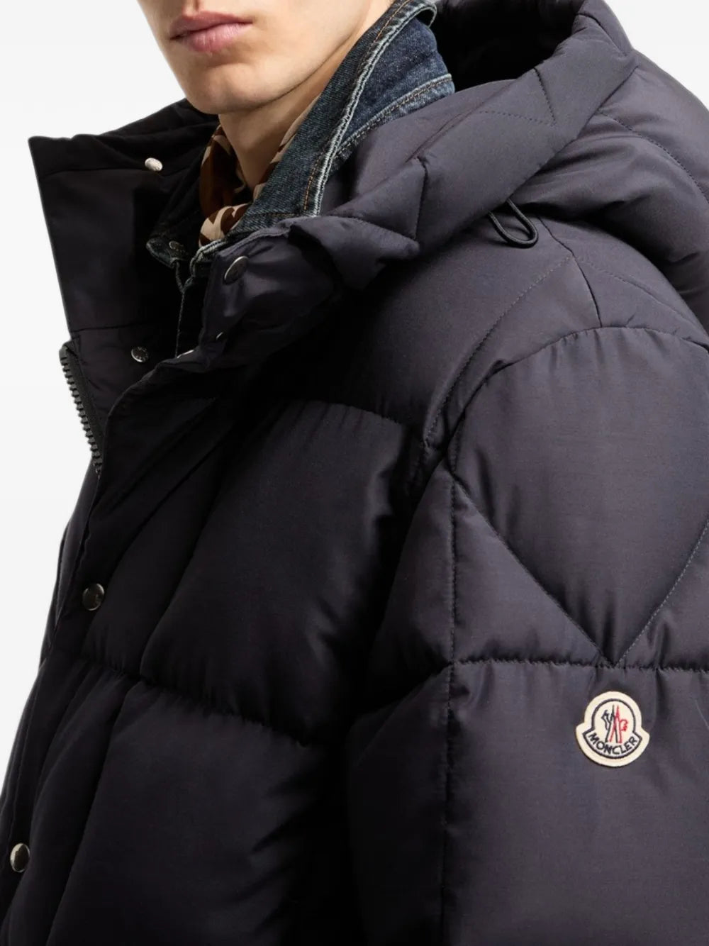 Sylmara quilted hooded coat jacket