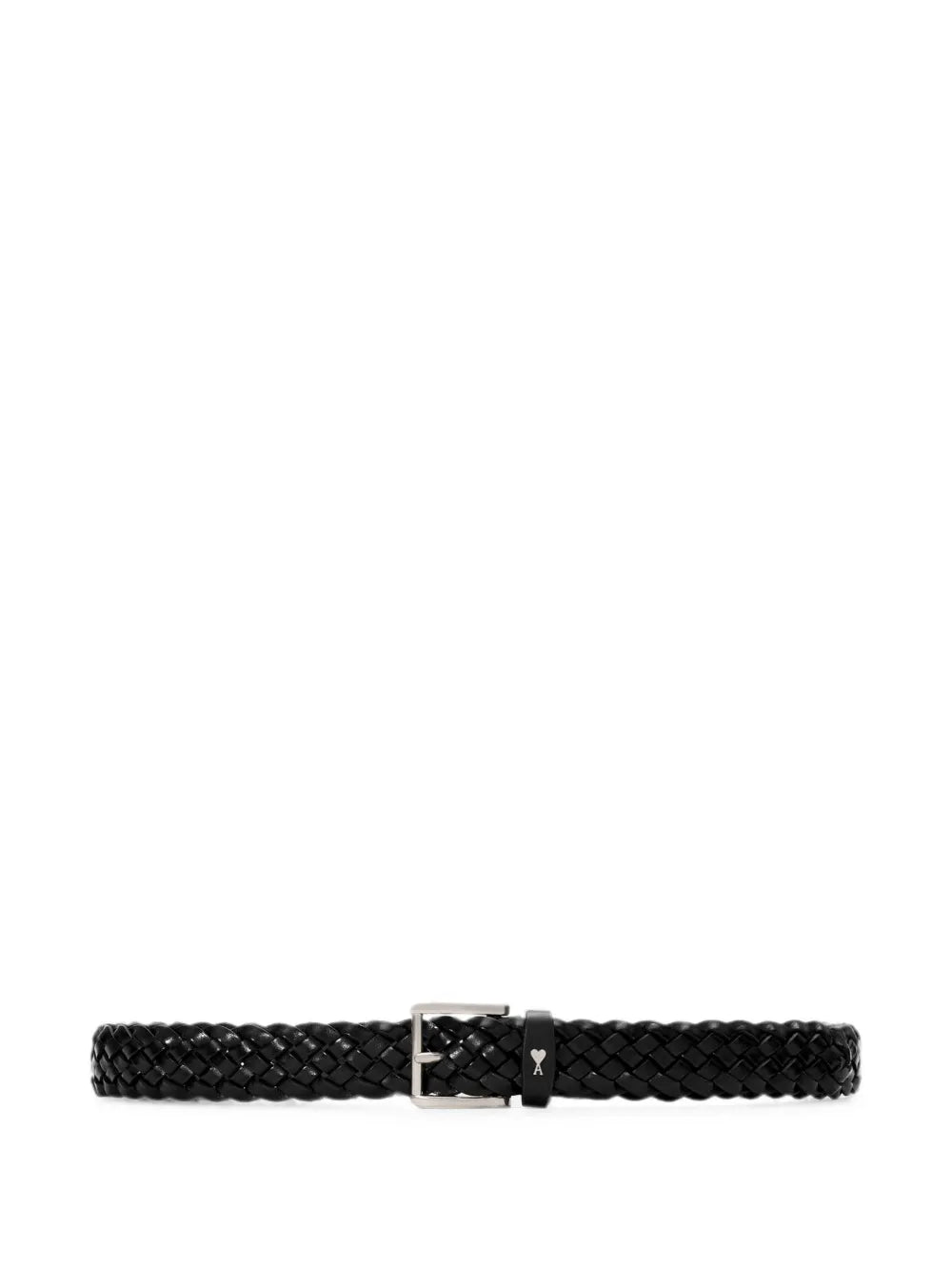 Braided Paris Paris cow leather belt 30mm