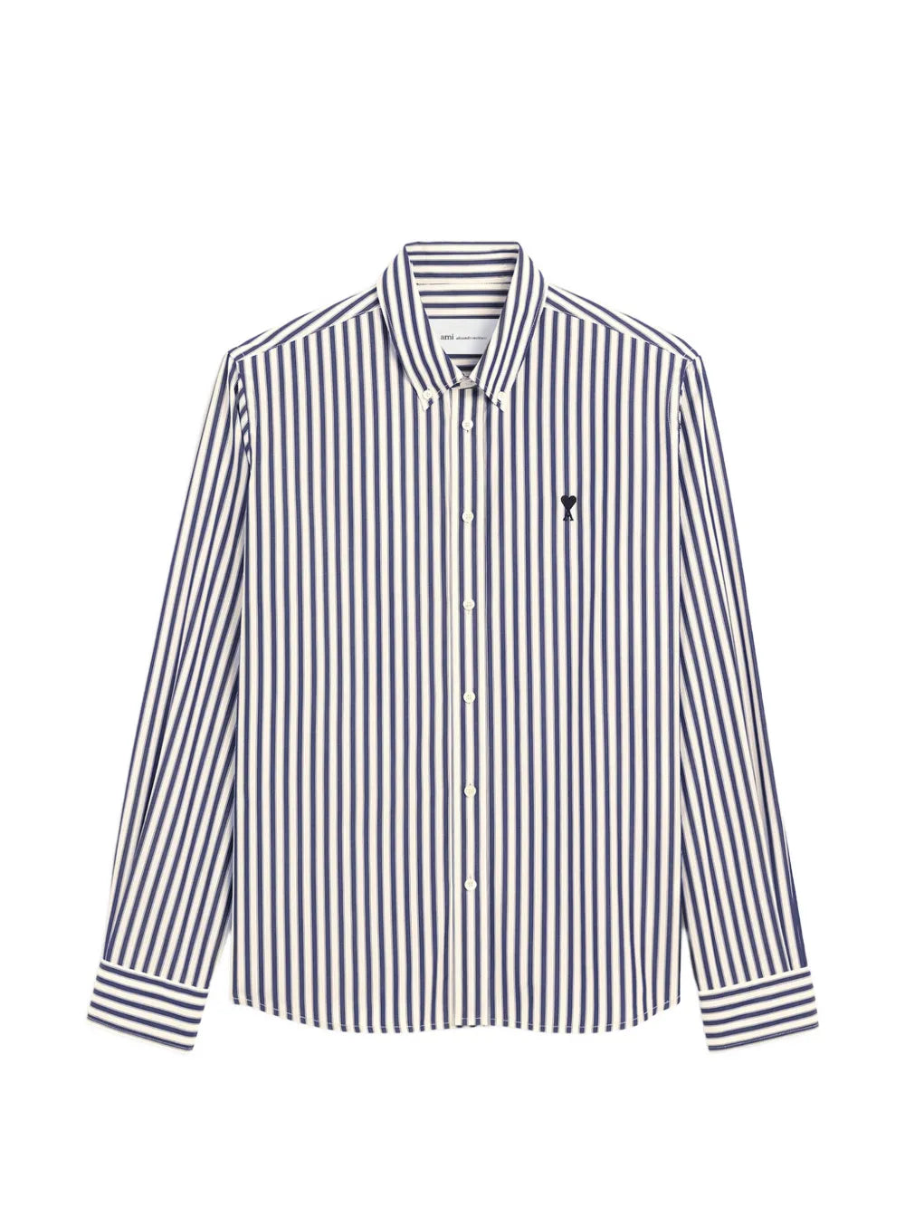 Striped cotton shirt with Ami de Coeur