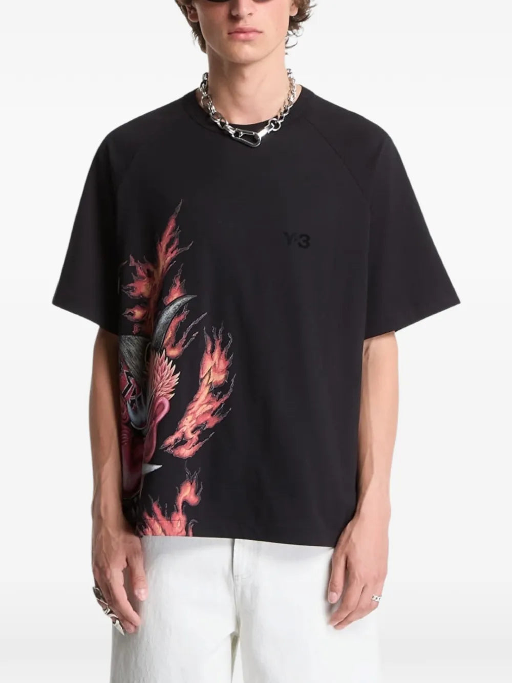 graphic-print T-shirt