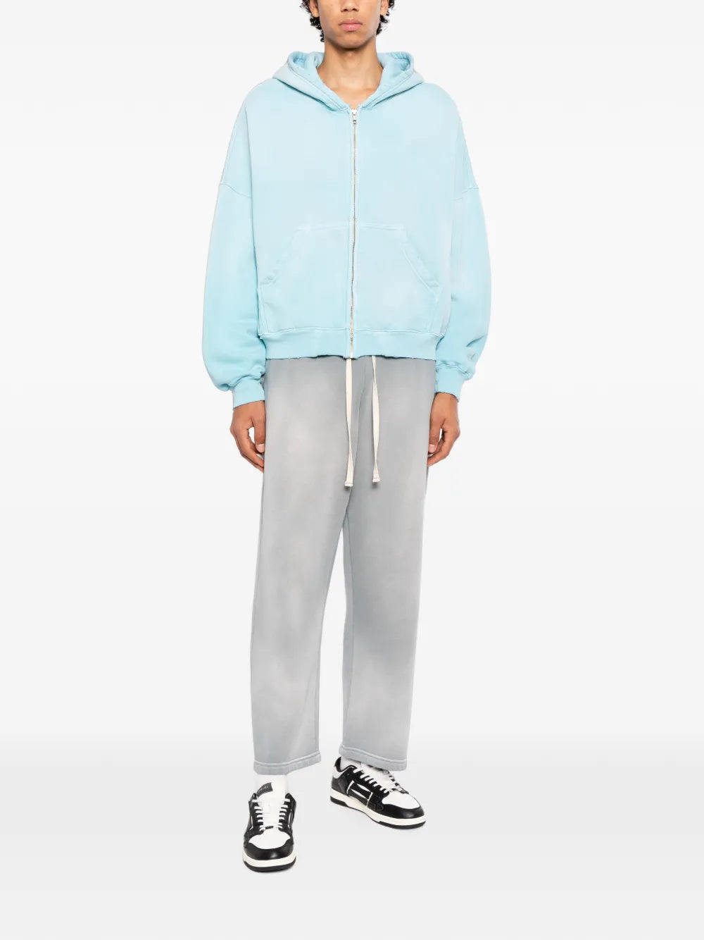 zip-up hoodie