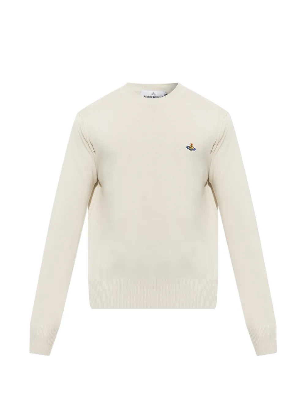 Orb-embroidered sweater