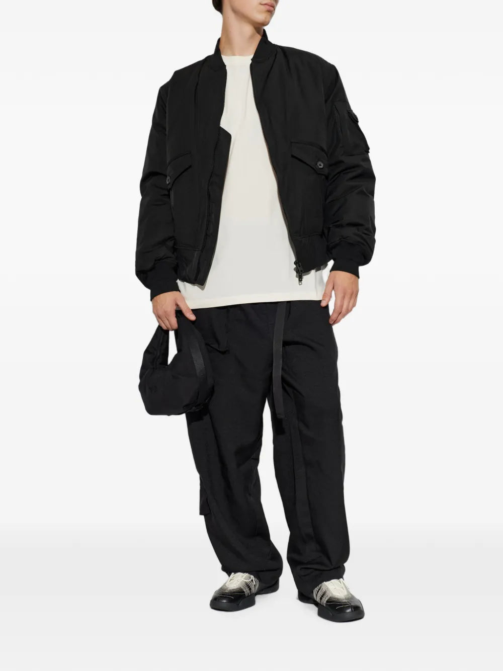 belted cargo pants