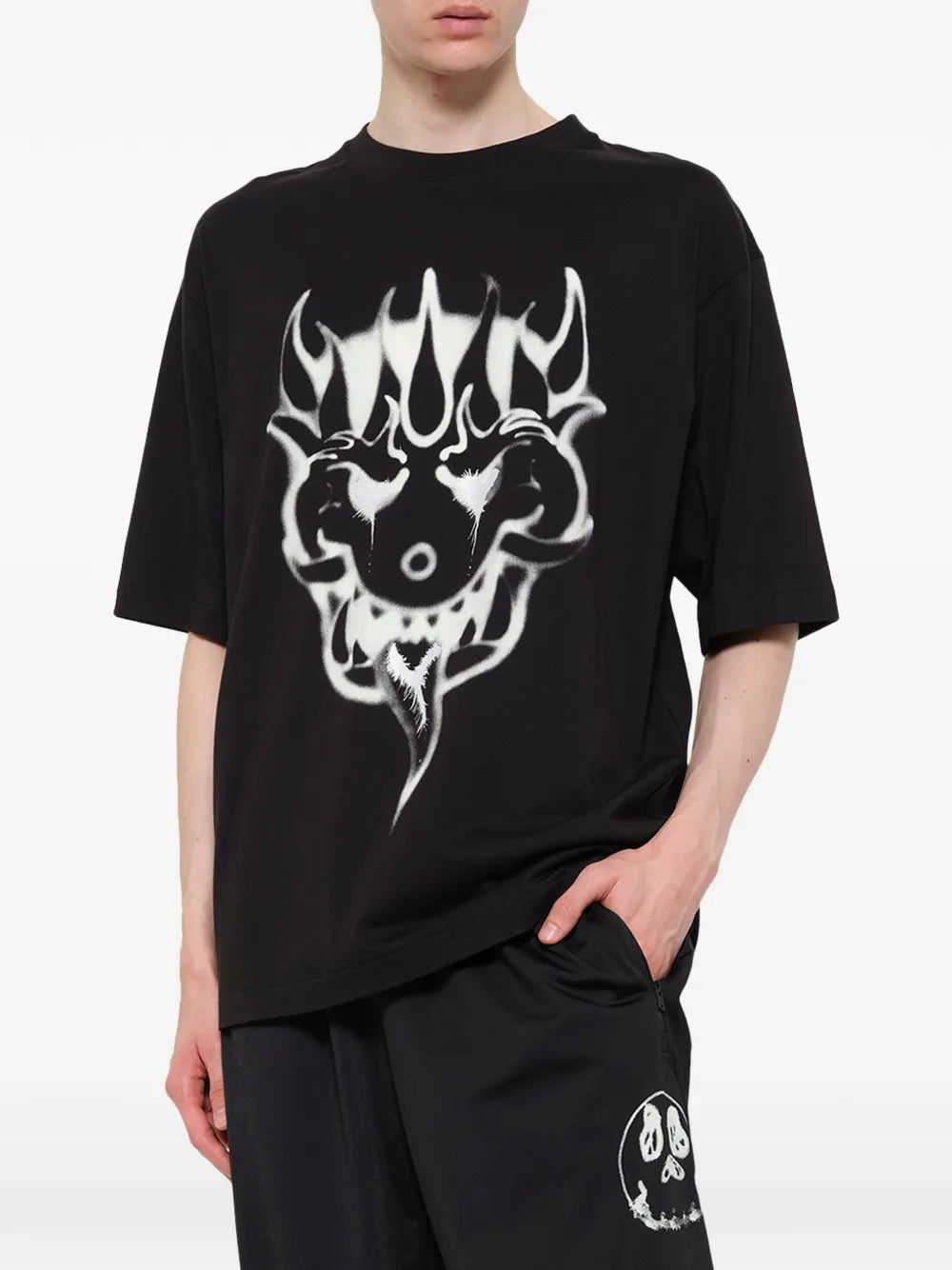 Yaksha graphic-print T-shirt