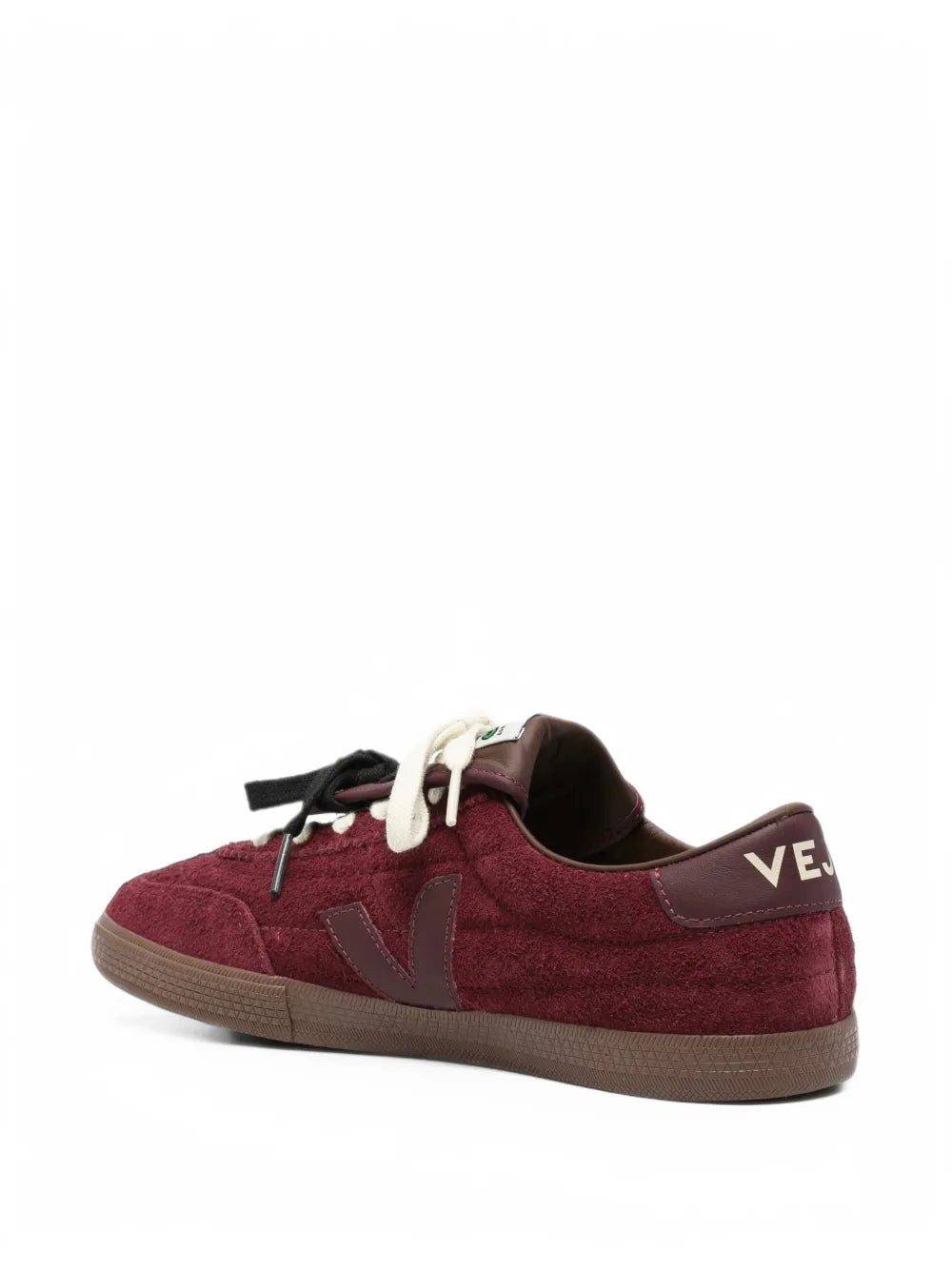 x Magliano suede logo-patch sneakers