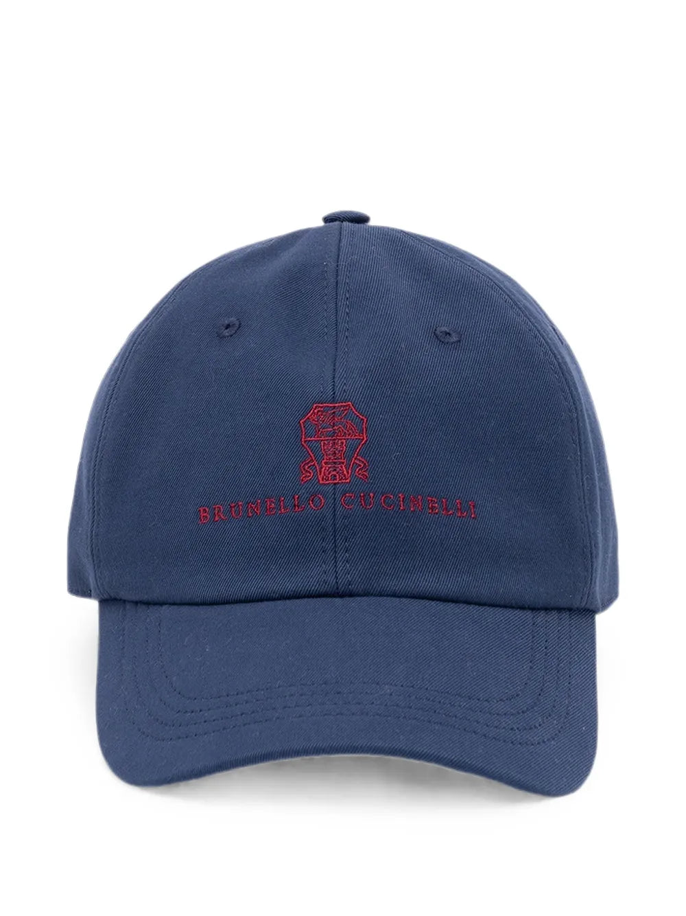 logo-embroidered baseball cap