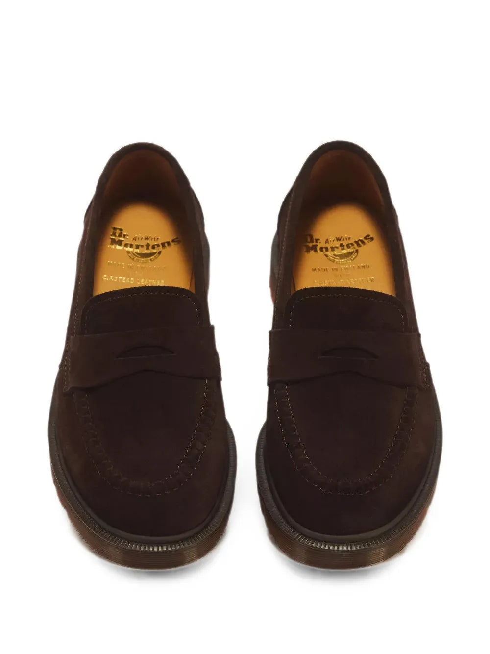 Delapre suede penny loafers