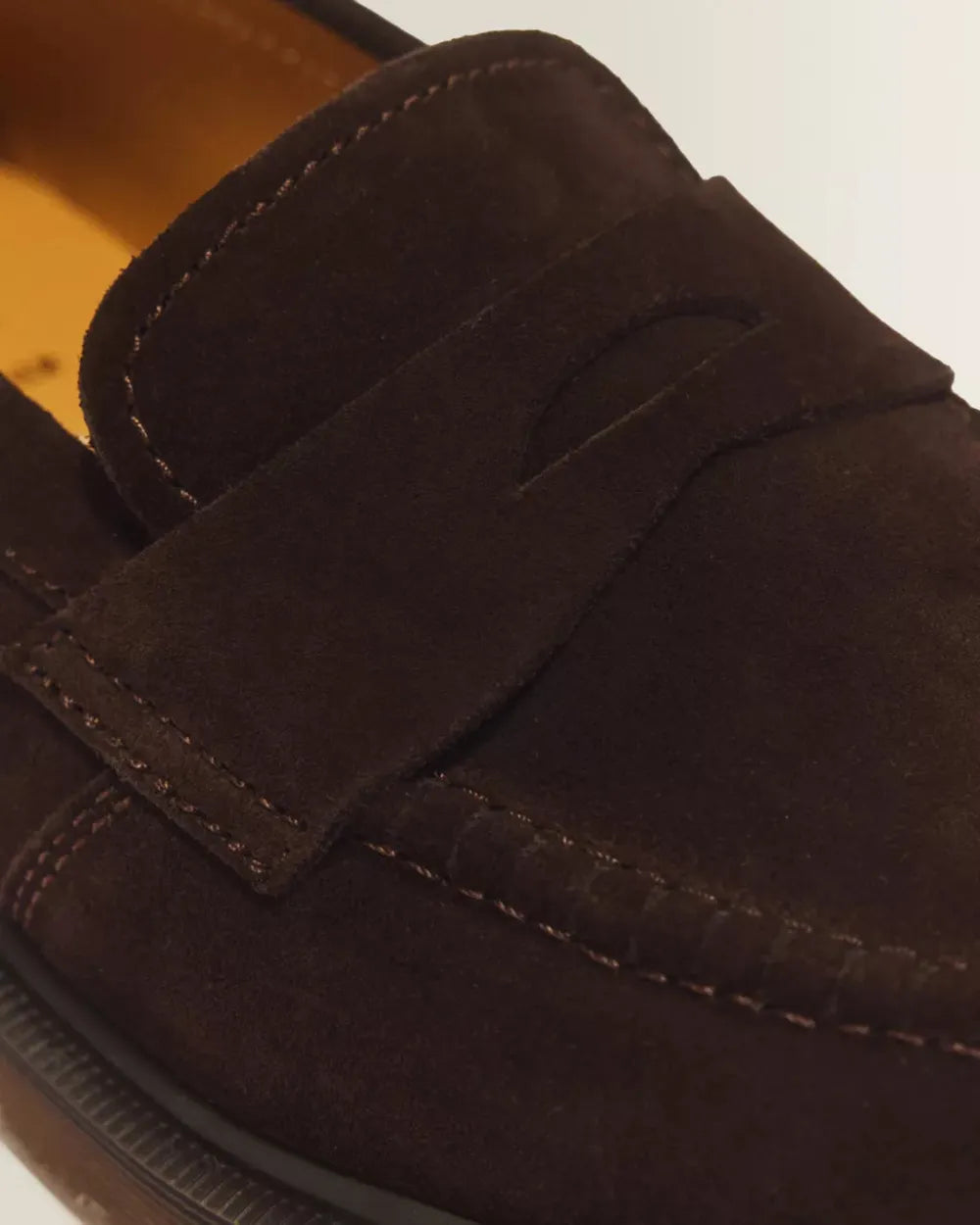Delapre suede penny loafers