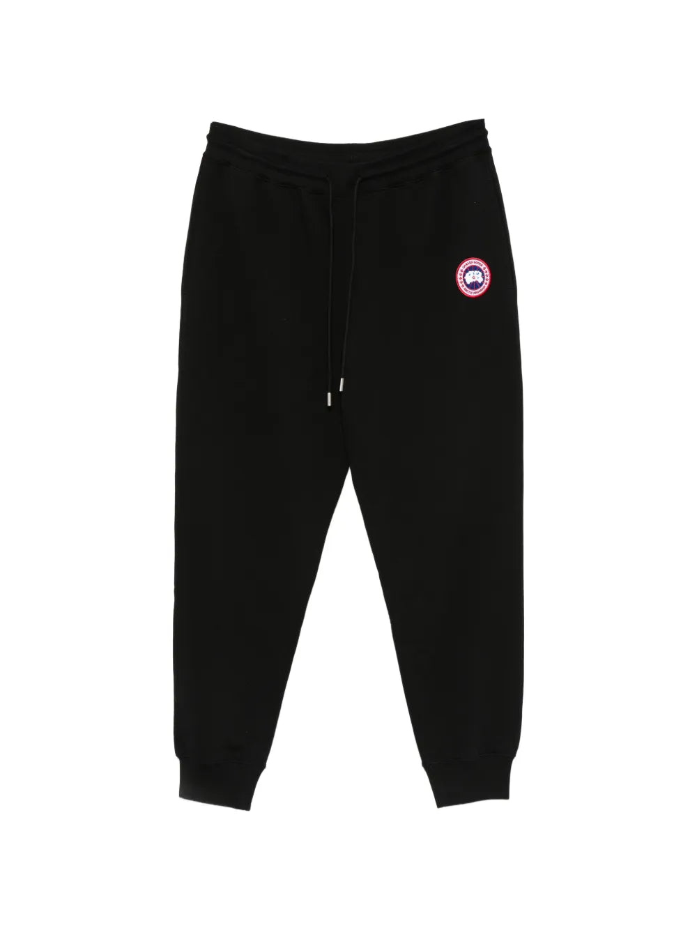 logo-patch drawstring track pants