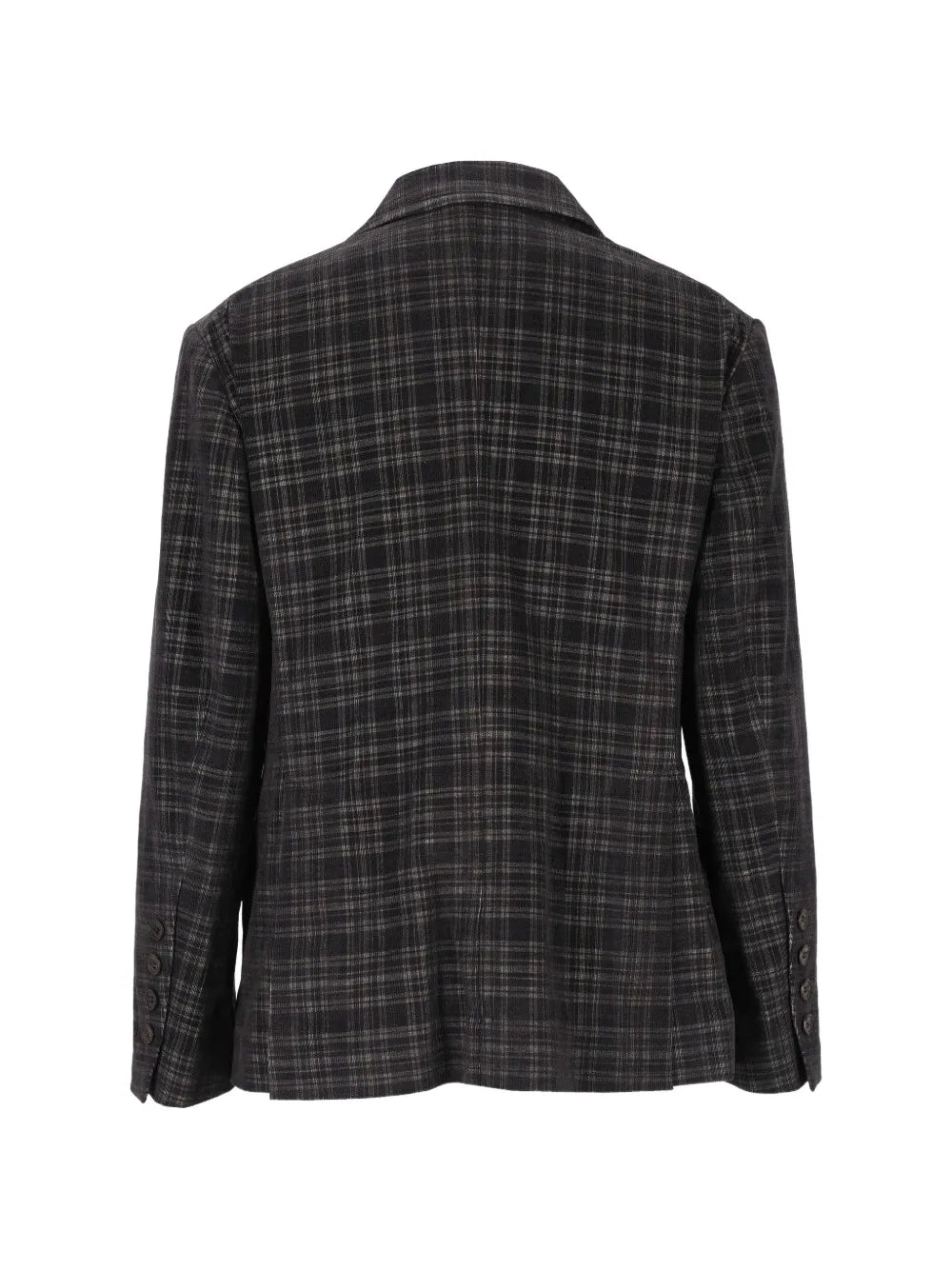 Wreck check-pattern jacket