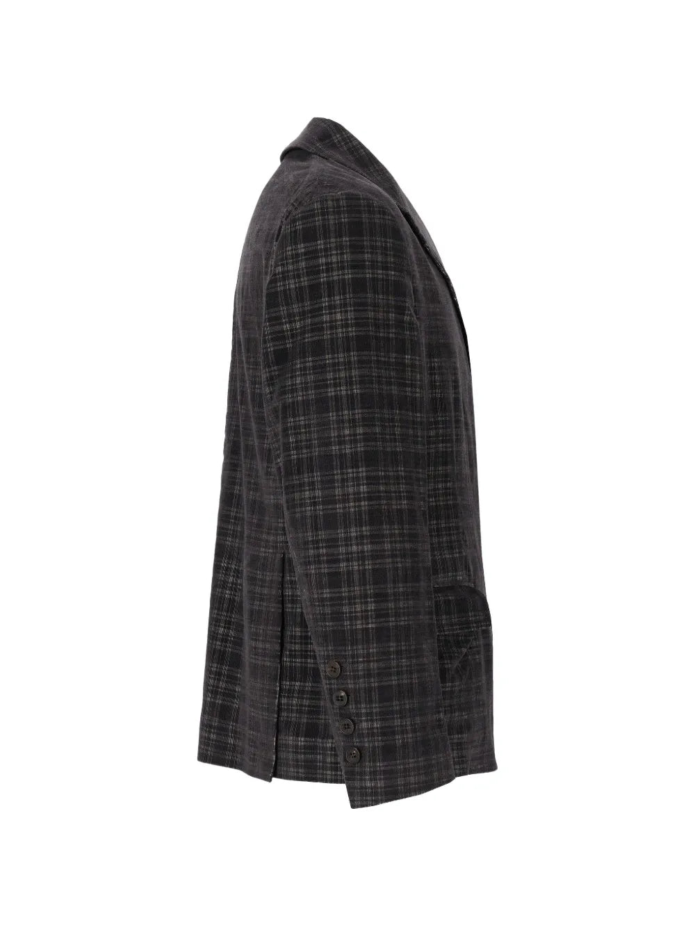 Wreck check-pattern jacket