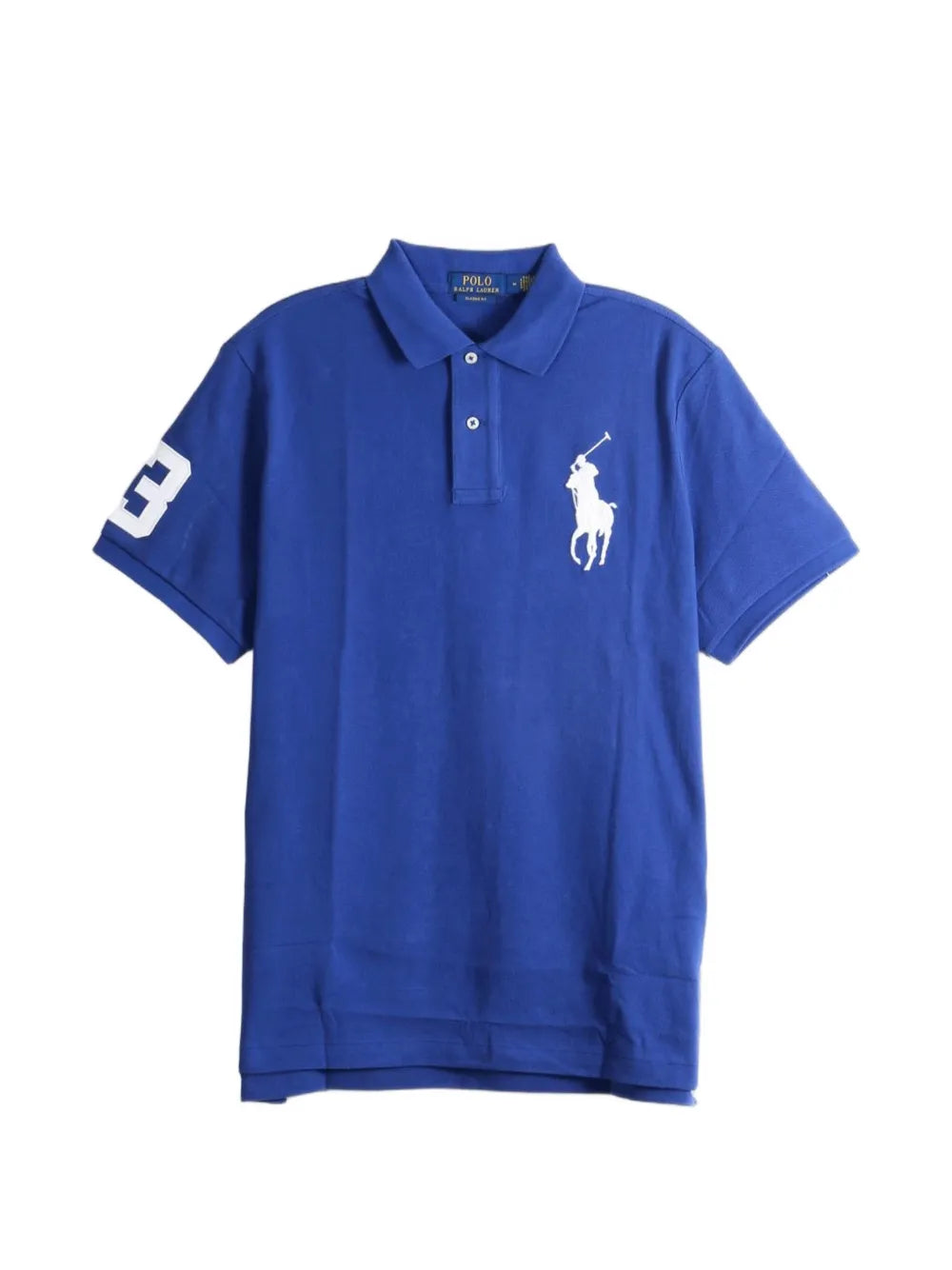 logo-embroidered polo shirt