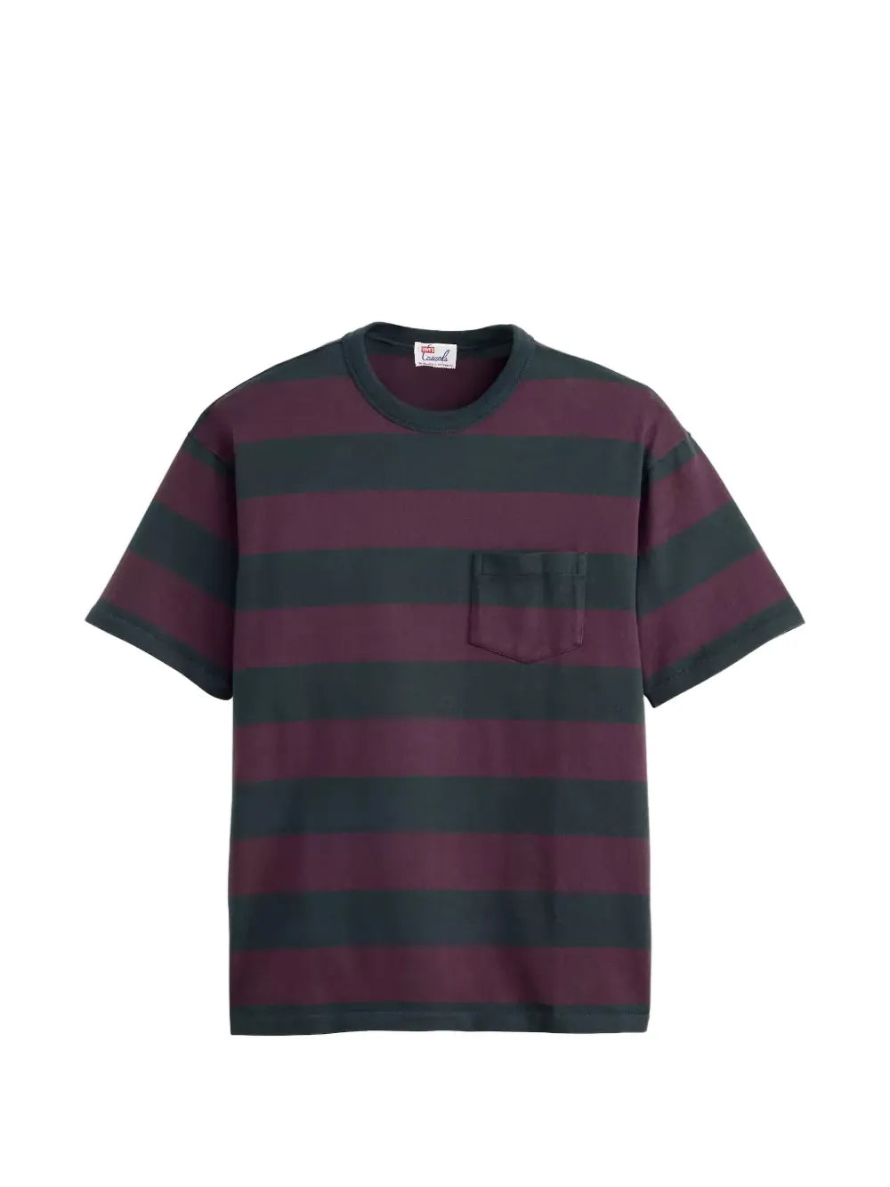 1960s striped pocket T-shirt