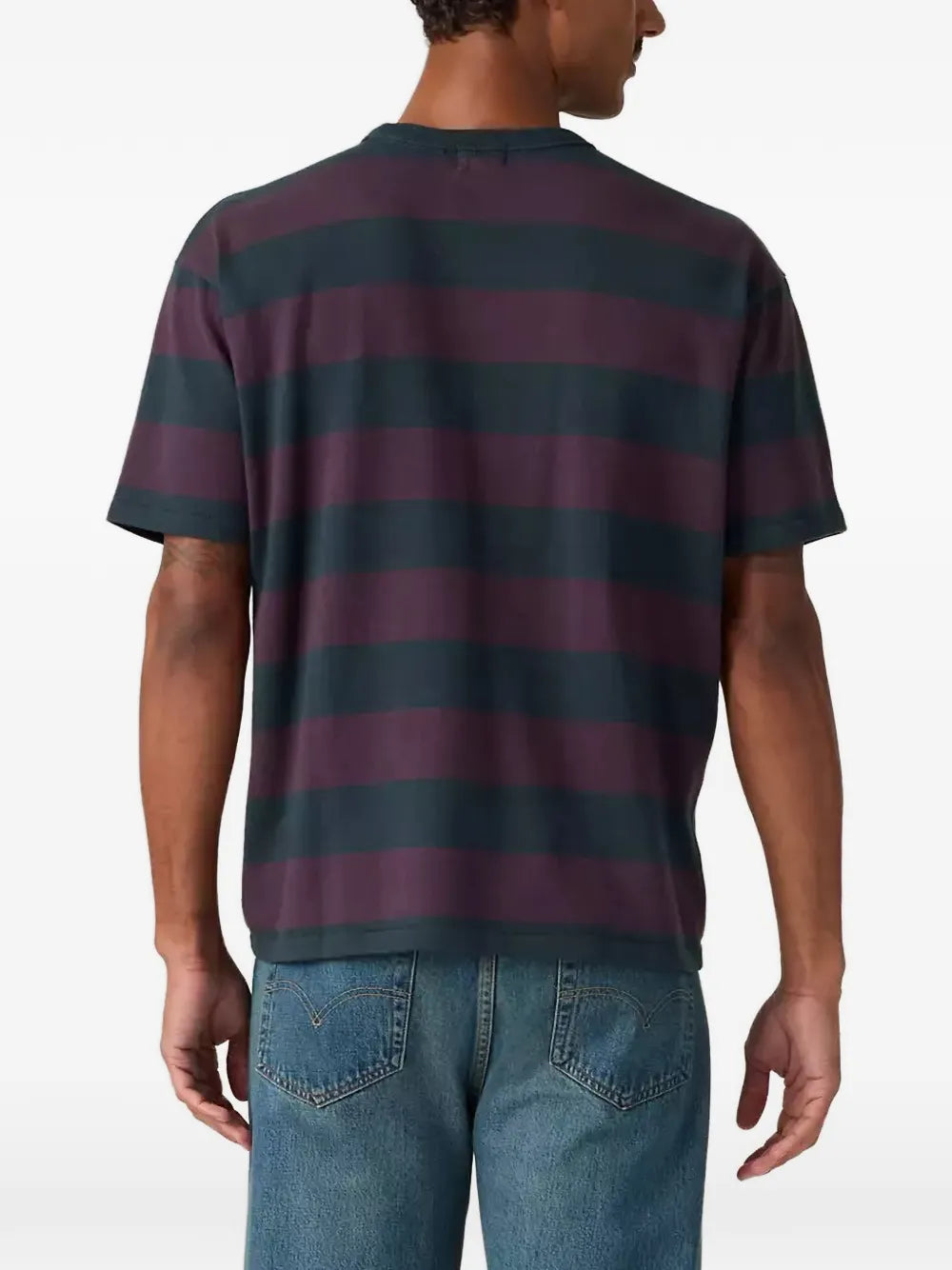 1960s striped pocket T-shirt