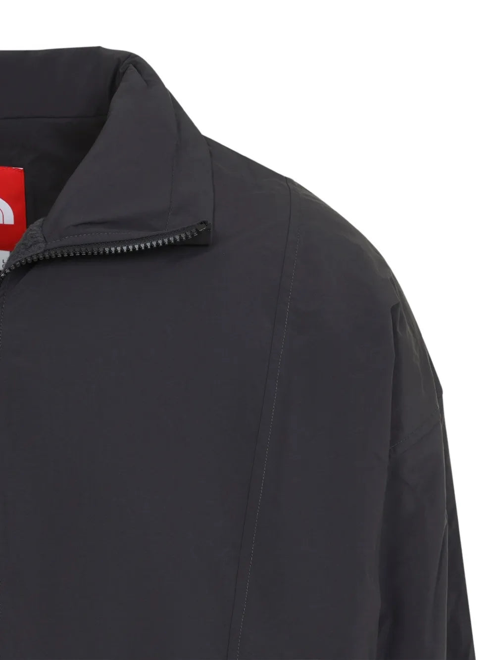 Red Box logo-patch jacket