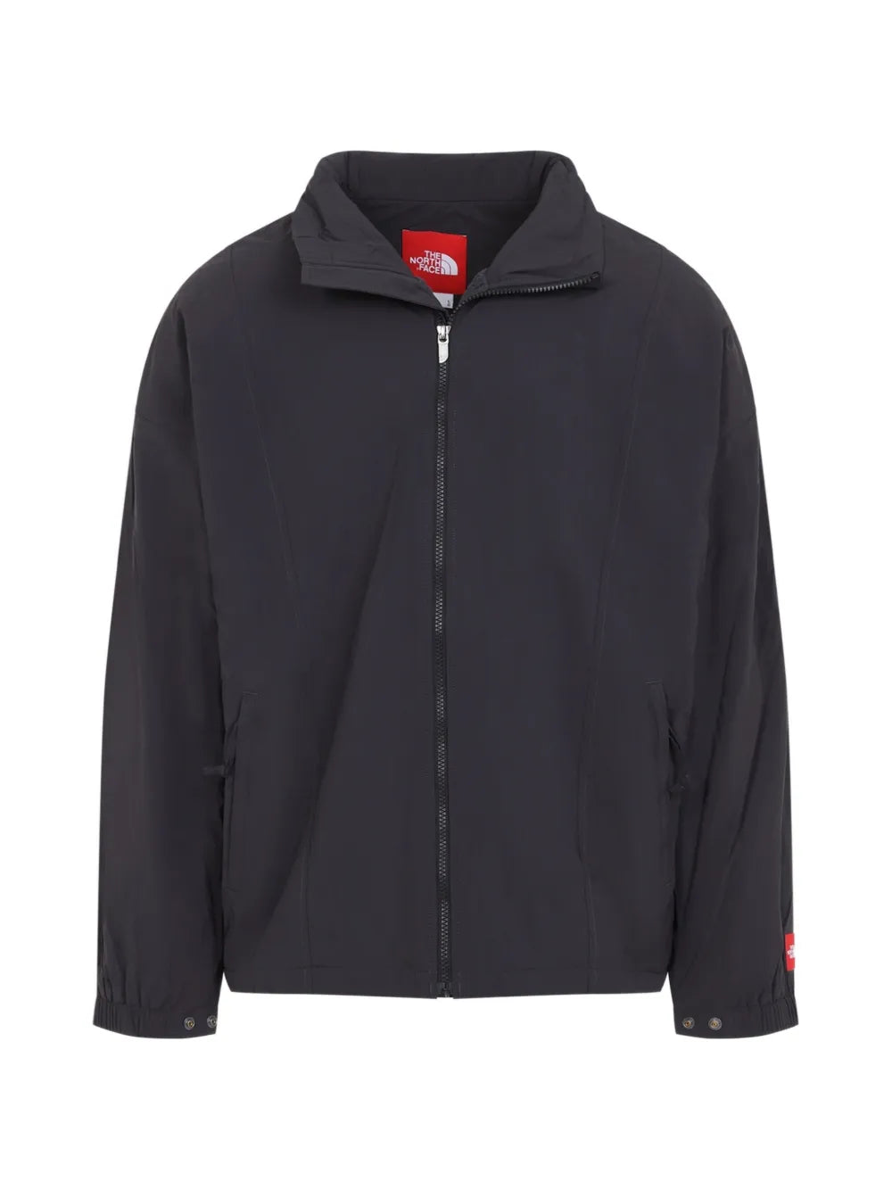 Red Box logo-patch jacket