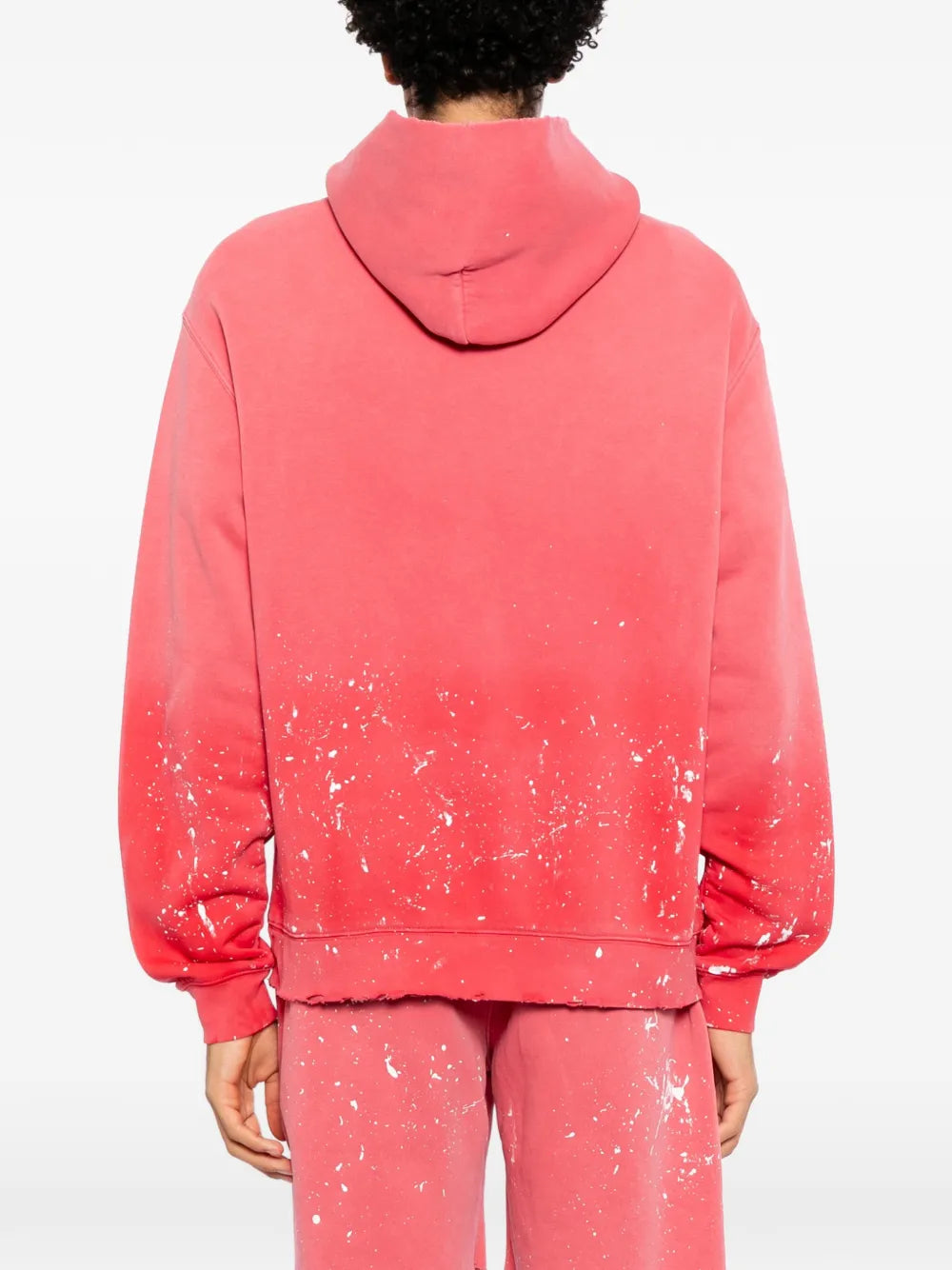 paint-splatter-effect hoodie