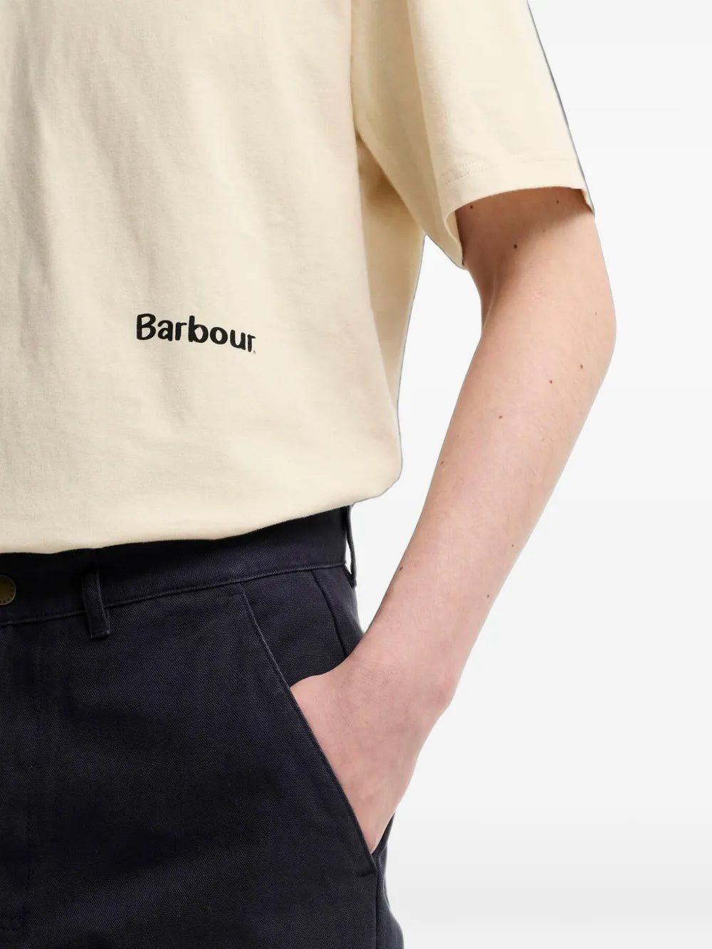 Ursula zip-pocket patch-pocket trousers