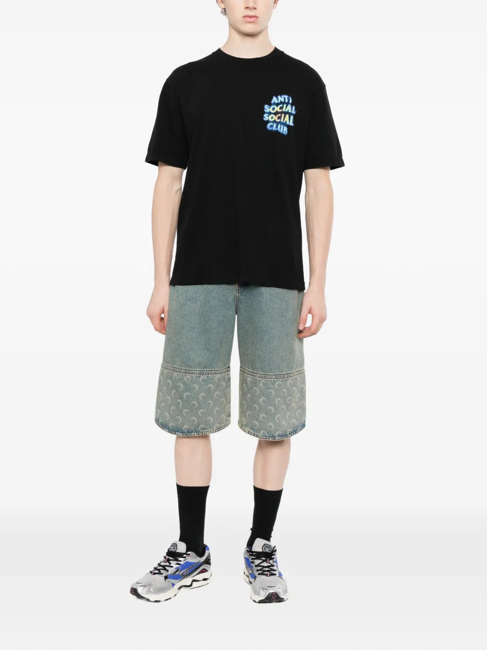 logo-print cotton T-shirt