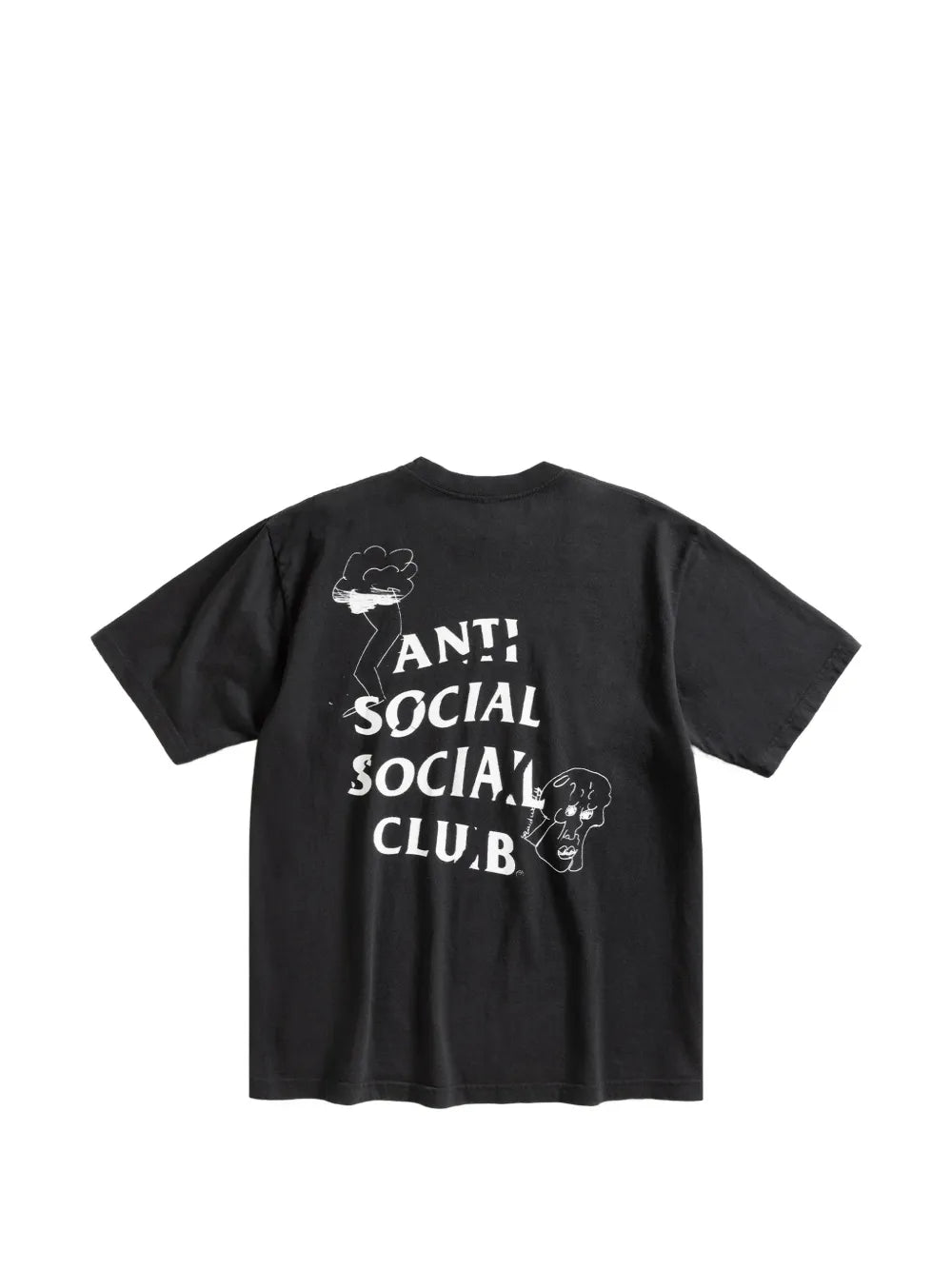 illustrated-print T-shirt