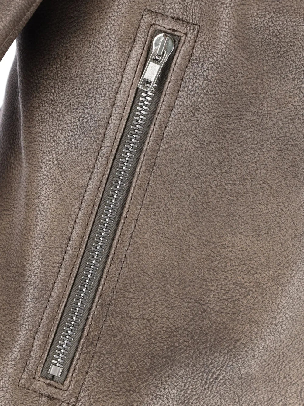 asymmetric leather jacket