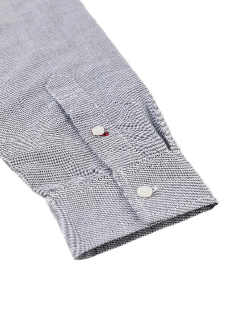 Seagull-print cotton shirt