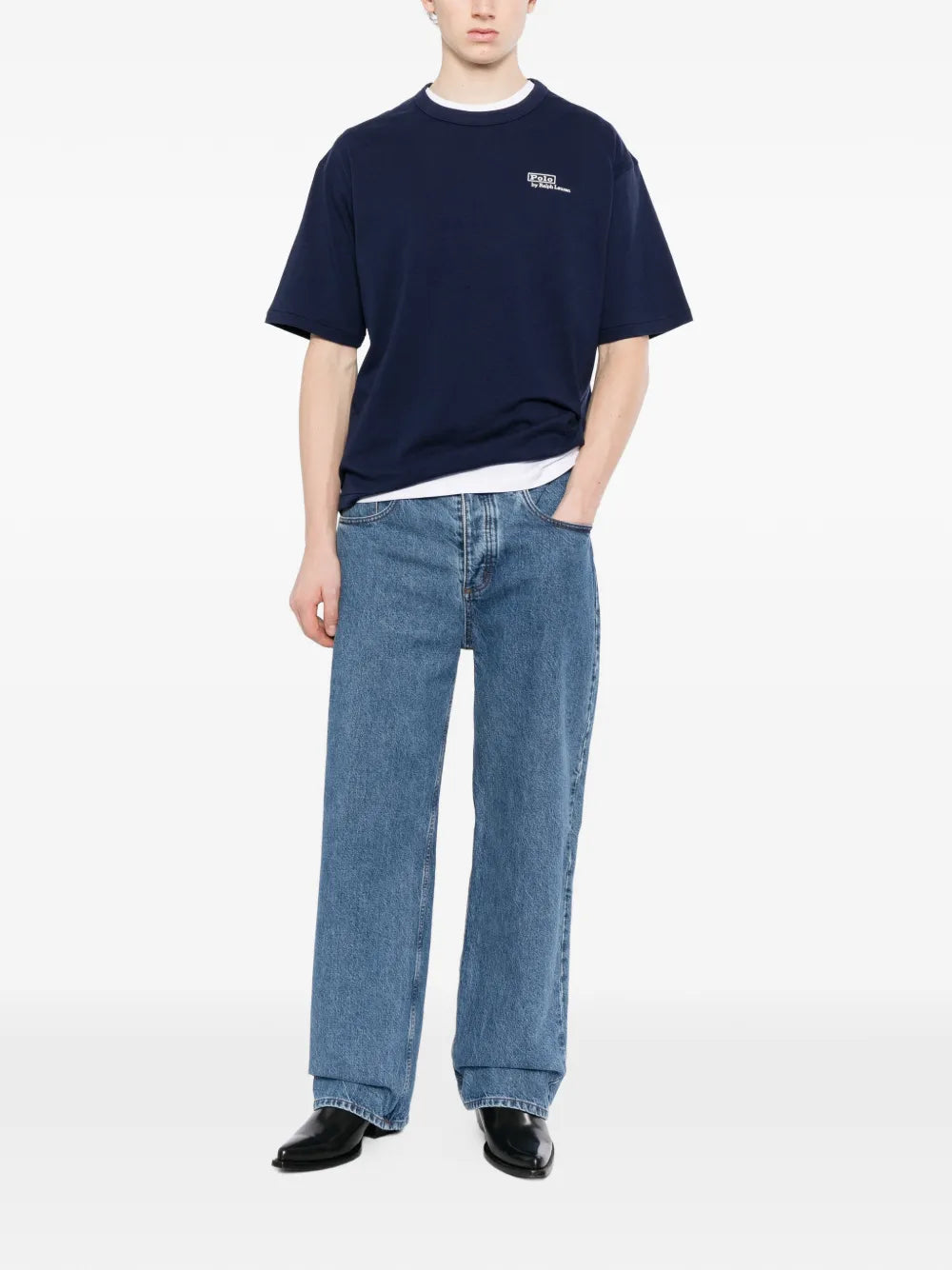 logo-print T-shirt