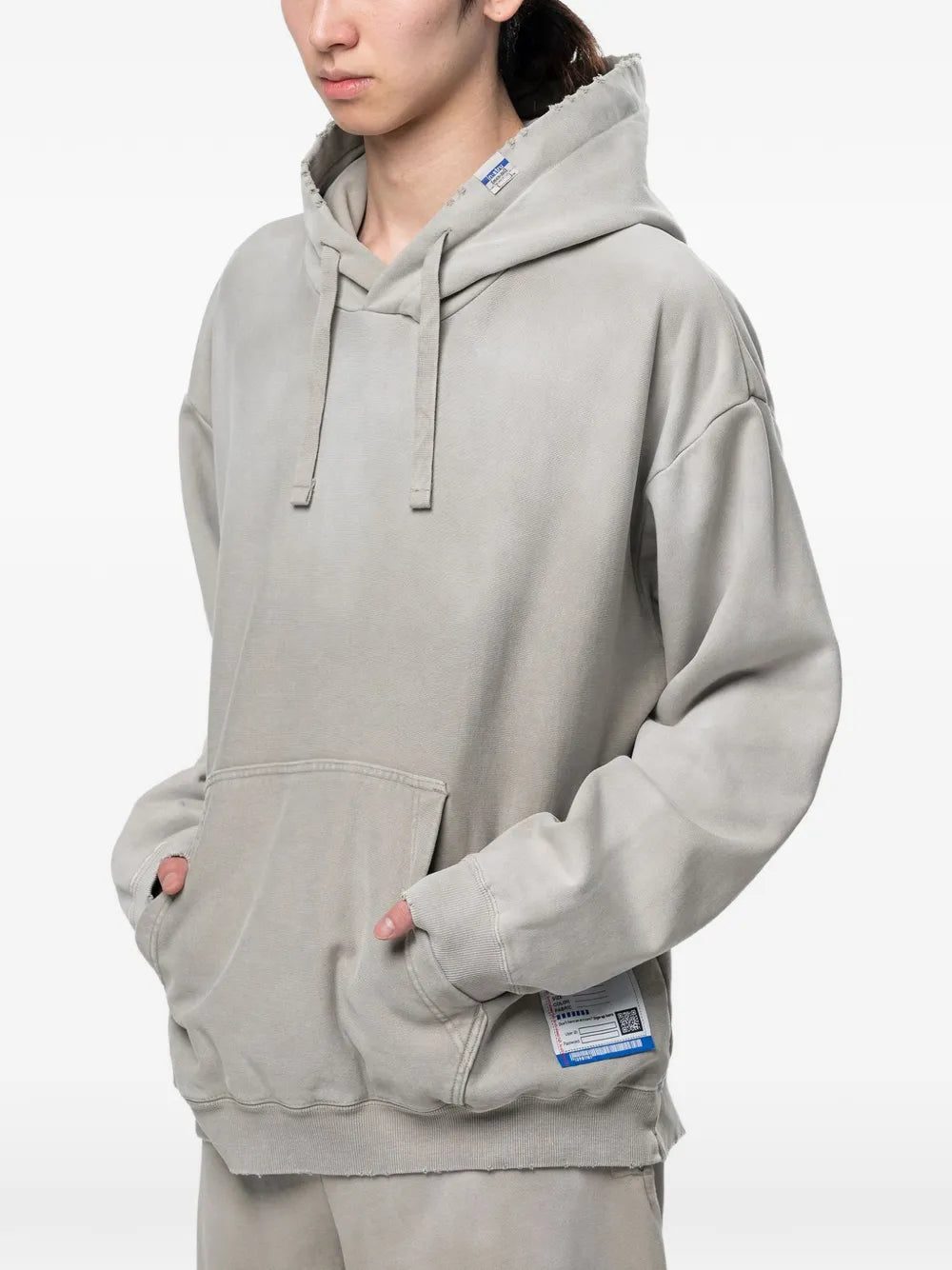 Sun Faded like distressed hoodie
