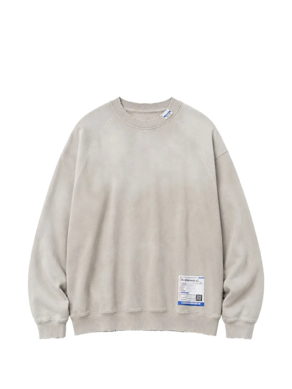 sun-faded like distressed sweatshirt
