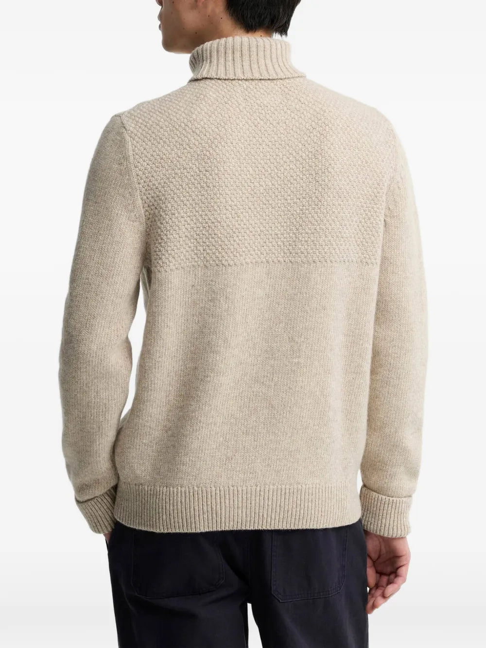 Northcliffe Submariner wool roll-neck sweater