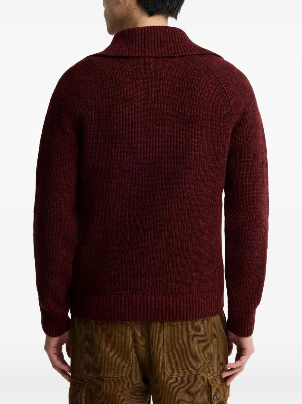 Riggbay wool half-zip sweater