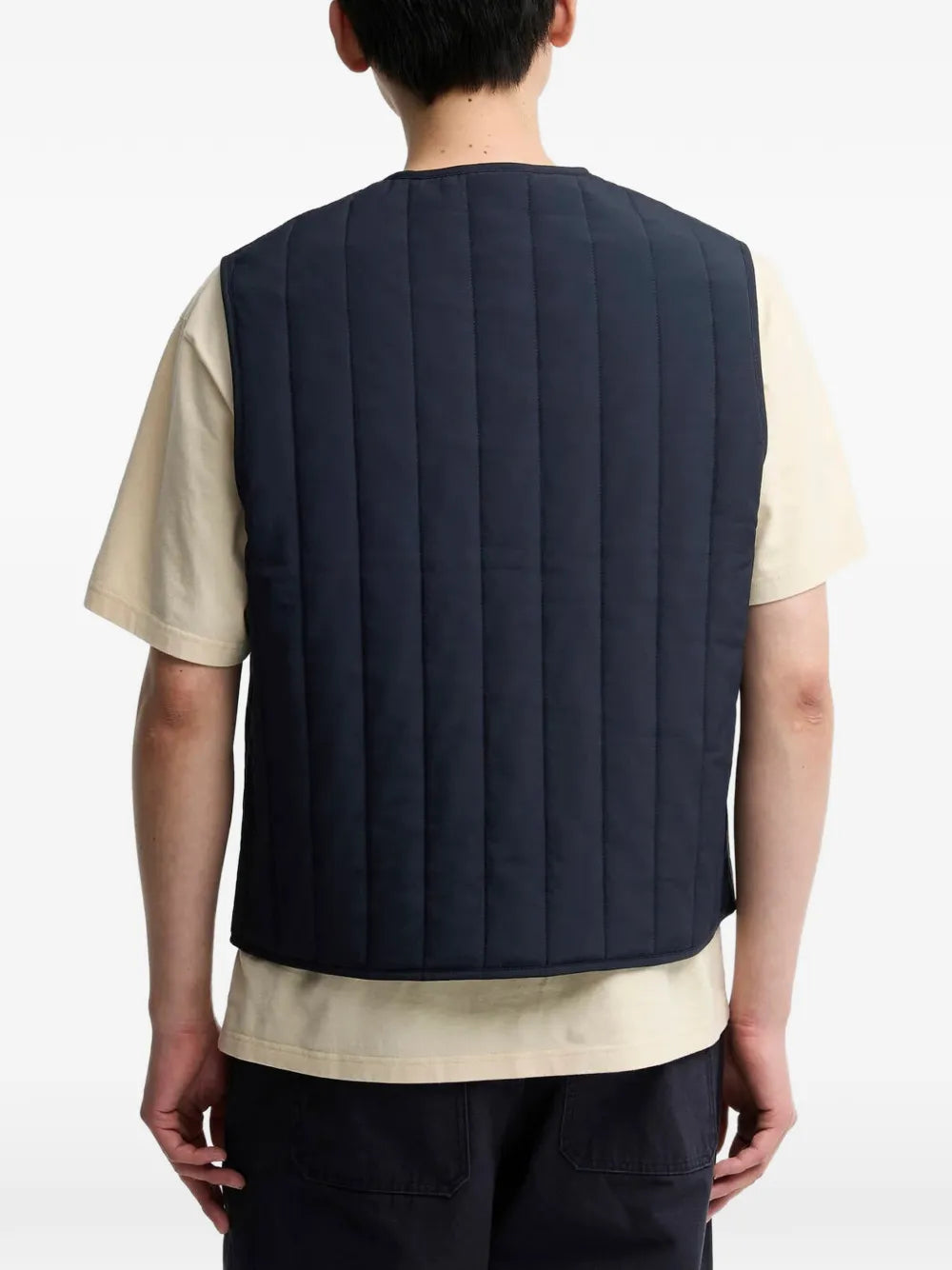 quilted gilet