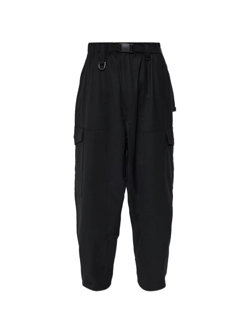 buckle-belt cargo pants