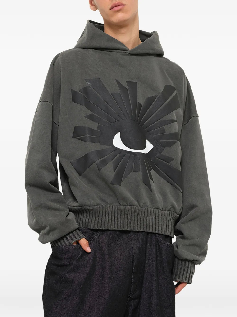 All-Seeing eye-patch hoodie
